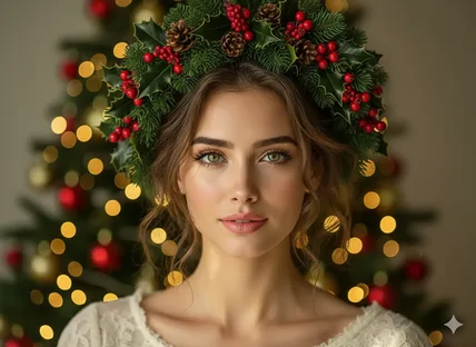 پرامپت عکس کریسمس