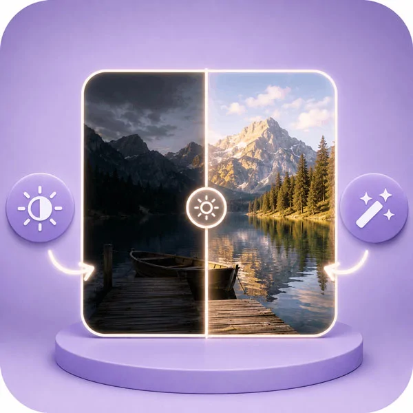 اصلاح نور عکس
